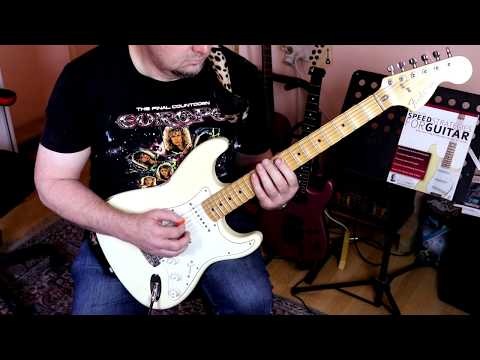 Chris Brooks Guitar - Example 9A from Neoclassical Speed Strategies
