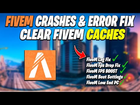 How to Clear Fivem Cache | How To Fix FiveM CRASHES & ERROR | FiveM Lag & FPS Drop Fix on Low End PC