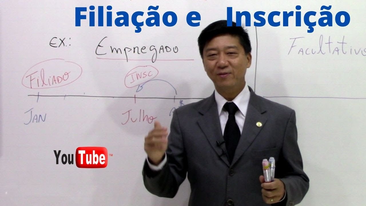 Direito Previdenciário - Filiação e Inscrição - aula 31 - Prof Eduardo Tanaka