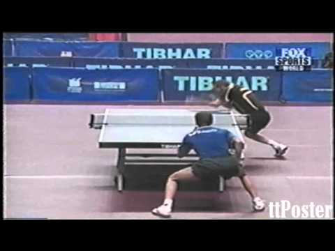Brazil Open 2001: Timo Boll-Jean Michel Saive