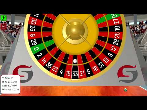 Sports Simulator - Kick Volleyball - Roulette Wheel
