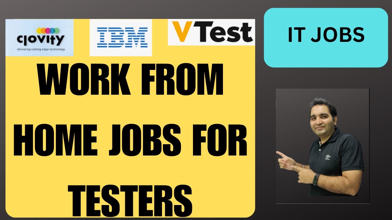 WFH Testing Jobs | Manual Testing| QA Jobs| Rd Automation Learning