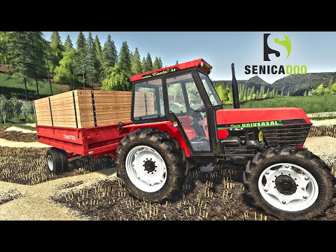 UTH19 - OAT Harvesting in Dolenjska, Horse feeding, Straw Baling