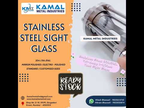 Stainless steel ss sms dairy sight glass valves