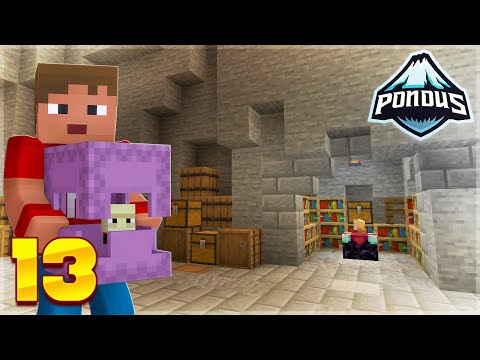 INDRETTER BJERGET!! *FLYTTER IND* | Pondus SMP Minecraft #13