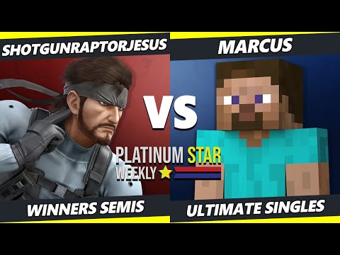 PSW S15:W13 - shotgunraptorjesus (Snake) Vs. Marcus (Steve) SSBU Ultimate Tournament