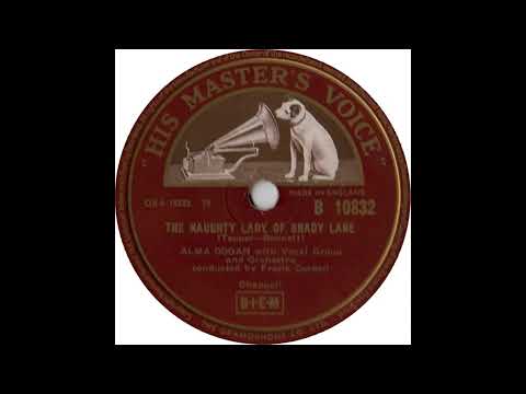 UK New Entry 1955 (21) Alma Cogan - The Naughty Lady Of Shady Lane