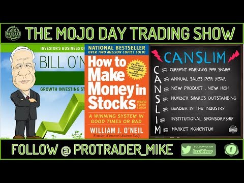 The #CANSLIM #SWINGTRADING System 💟 THE MOJO #DAYTRADING SHOW Ep.68