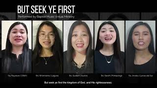 But Seek Ye First | Baptist Music Virtual Ministry