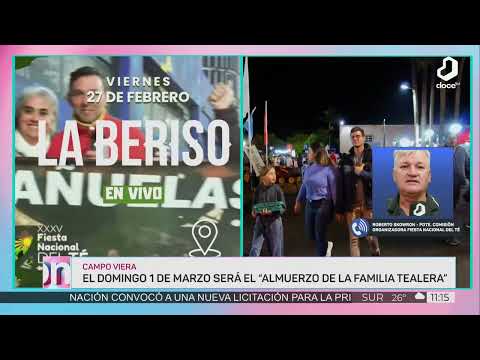 #Conectadas: Campo Viera se prepara para la Fiesta Nacional del Té