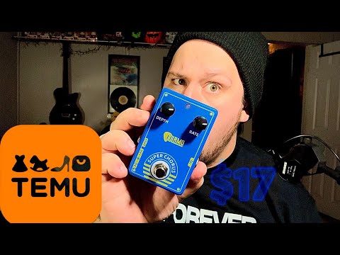 Cheapest Chorus Pedal on TEMU (Dolamo - Super Chorus)