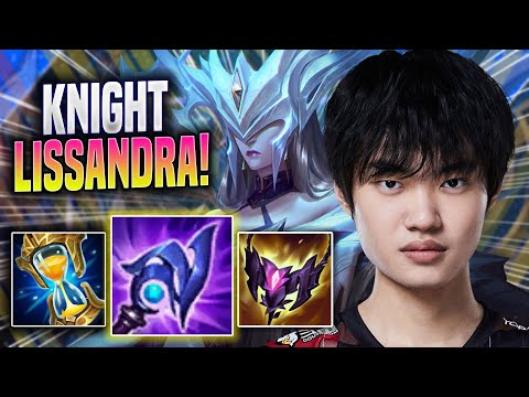 KNIGHT IS A BEAST WITH LISSANDRA! - TES Knight Plays Lissandra MID vs Katarina! | Season 2022