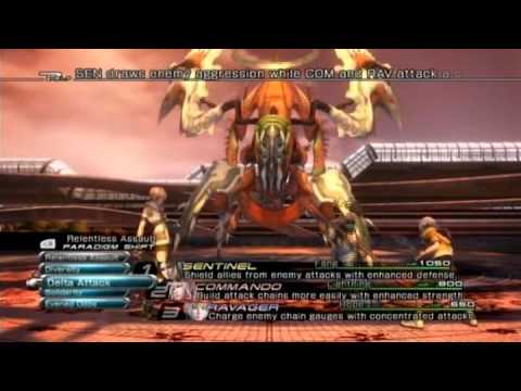 Final Fantasy XIII Walkthrough Part 25: Boss: Ushumgal Subjugator, Second Time