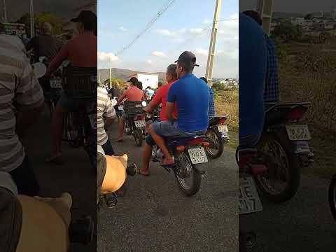 carreata do adesivaço em São Bento do Trairi. Prefeito Rafael Matias