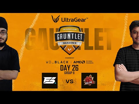FS ESPORTZ VS TEAM VALOR | TEC GAUNTLET SEASON 2 | DAY 25 | GROUP B