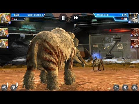 WOOLLY MAMMOTH vs SYNTHETOCERAS, MAGALOCEROS, GASTORNIS, SARKASTODON, INDRICOCEROS