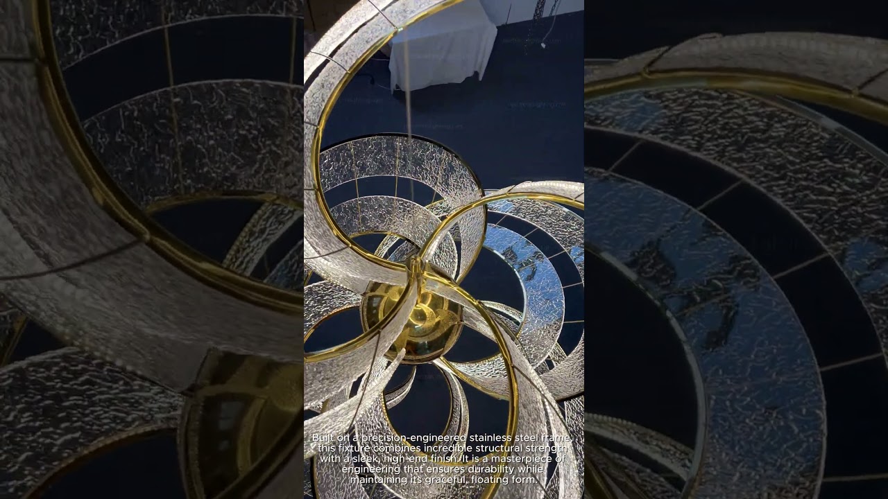 Luminous Sculpture: Redefining Grand Spaces with Custom Lighting