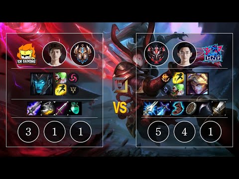 SN huanfeng Kalista vs LNG Flandre Ezreal Bot - KR Challenger Patch 10.10