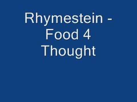 Rhymestein - Food 4 Thought