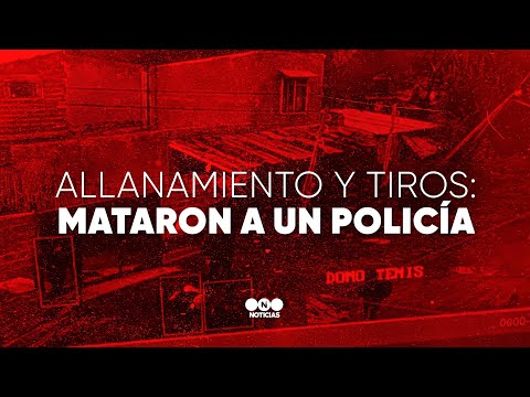 ALLANAMIENTO y BALACERA en Pilar: un POLICÍA y un DELINCUENTE muertos - Telefe Noticias