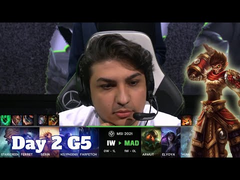 IW vs MAD - Day 2 LoL MSI 2021 Group C | İstanbul Wildcats vs Mad Lions full game