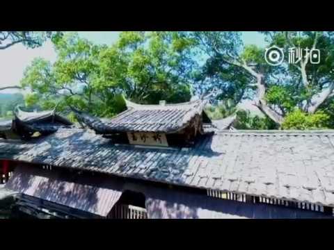 Yusha Colonnade Bridge in Liancheng County