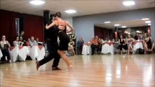 Esibizione di Peppe Di Gennaro & Adelma Rago in En el Desierto di Miguel Villasboas - Estar Napoli