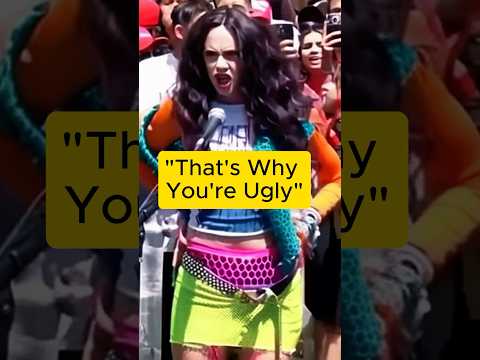 A perfect example of how the left debates Charlie Kirk #debate #charliekirk