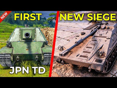 FIRST Japanese Destroyer, German Siege TD, BZ-58-2 | World of Tanks New Tanks
