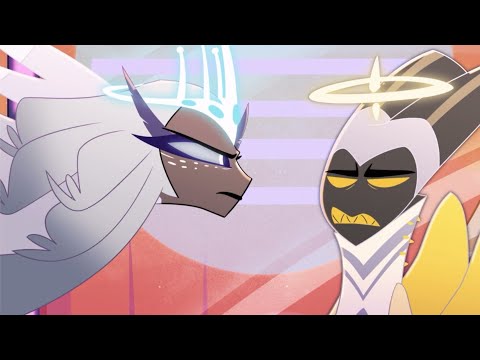 Hazbin Hotel Ep 6 — Sera talking with Adam and Lute