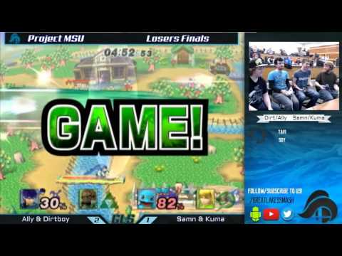 Project MSU 3 Doubles Losers Finals - Ally & Dirtboy vs. Samn & Kuma