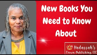 New Books You Need to Know About l Hadassah's Crown Publishing #newreleases #newbooks