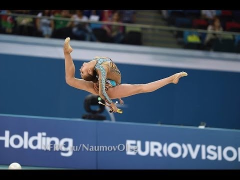 Margarita Mamun Clubs - European Championships Baku 2014