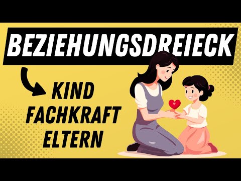 BEZIEHUNGSDREIECK bei der EINGEWÖHNUNG in die Kita | ERZIEHERKANAL