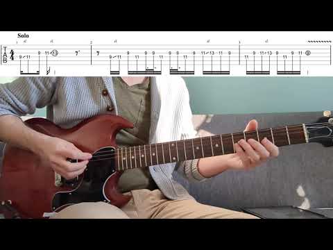 Must Learn Guitar SOLO to improve your Blues Skills: Fenton Robinson - I Had True Love TABS below