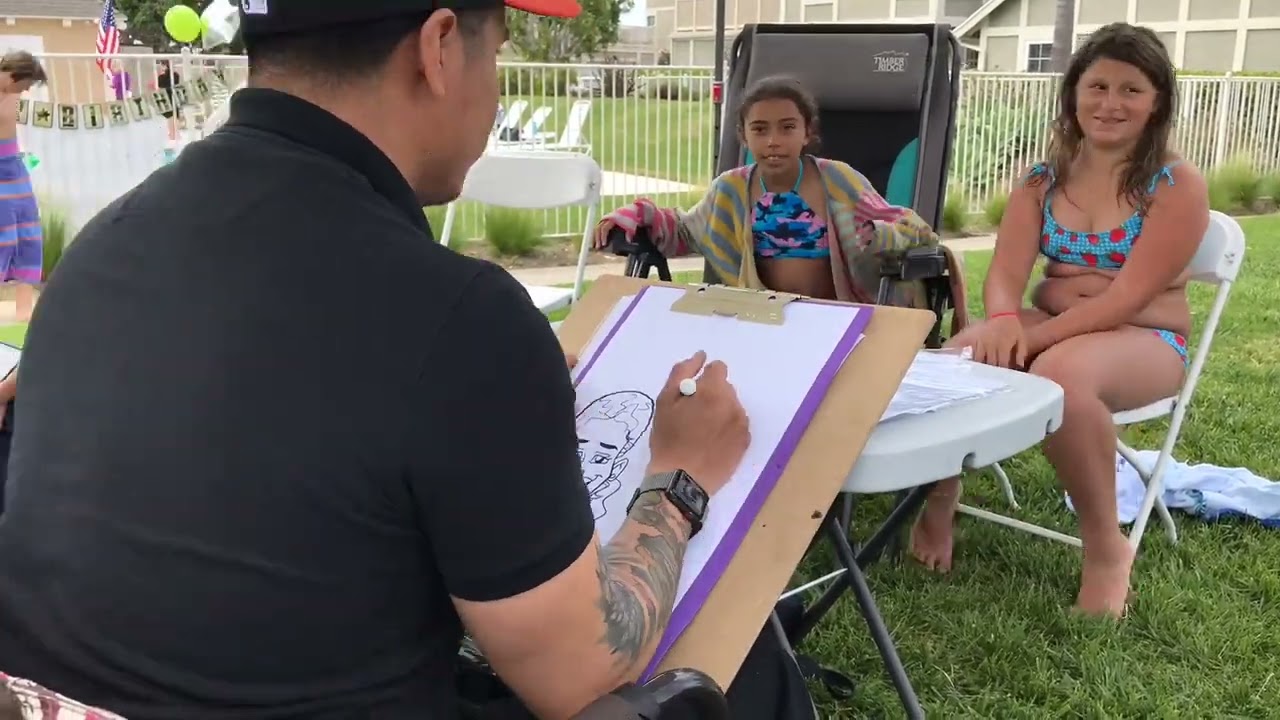 Promotional video thumbnail 1 for Caricatures within a matter of minutes