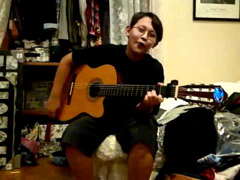 tim singing a song he wrote