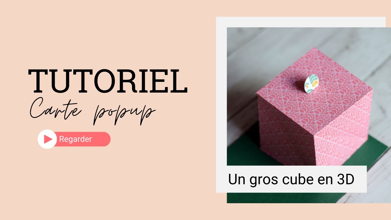 Carte popup : Un gros cube caché facade placeholder