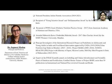 Dr Jagmeet Madan - Welcome Address and Context Setting for the Theme