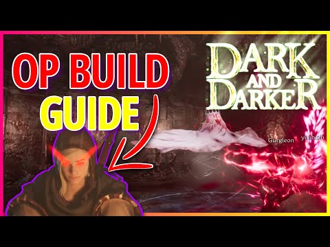 The Speed Caster Warlock Build = OP - Dark and Darker Warlock Build Guide Highlights & Funny Moments