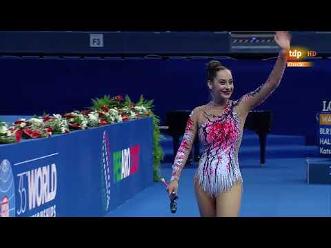 Katsiaryna Halkina (BLR). Final Mazas. Pesaro 2017