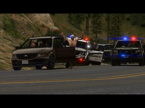 GTA 5 LSPDFR #88 Felony Stop In A Short Shift! "No Commentary"