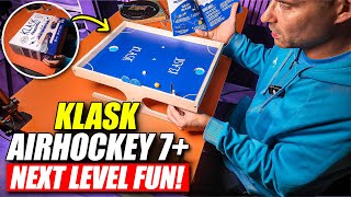 Unboxing & First Impressions - Klask Airhockey Meets Fussball 7+