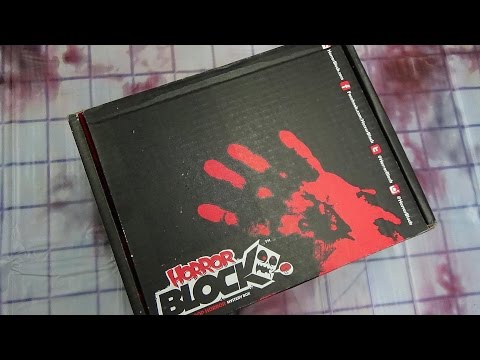HORROR BLOCK May 2016: EmGo's Horror Blocks N' Stuff