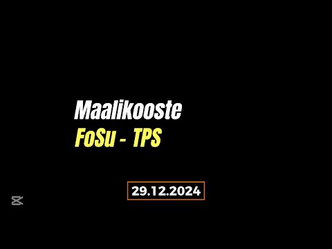 Maalikooste: FoSu - TPS (P15 Harkkapeli)