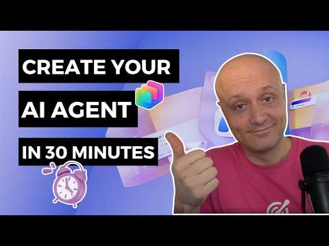 How to build an AI Agent with Copilot Studio (no coding required)