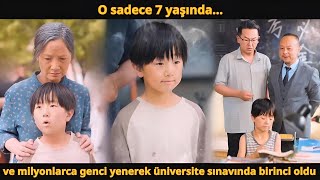 O sadece 7 yaşında... ve milyonlarca genci yenerek üniversite sınavınd