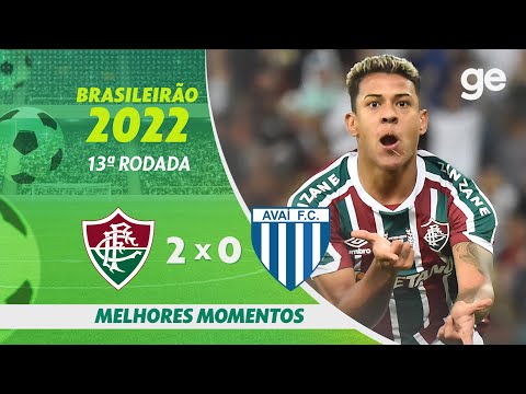 Gols e lances de Fluminense x Avaí
