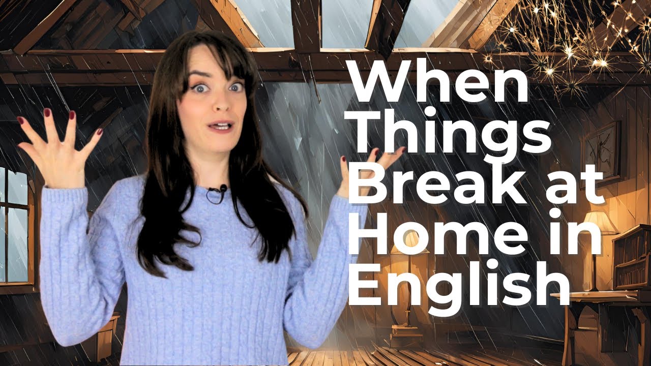 English Vocabulary for Household issues 🏚️