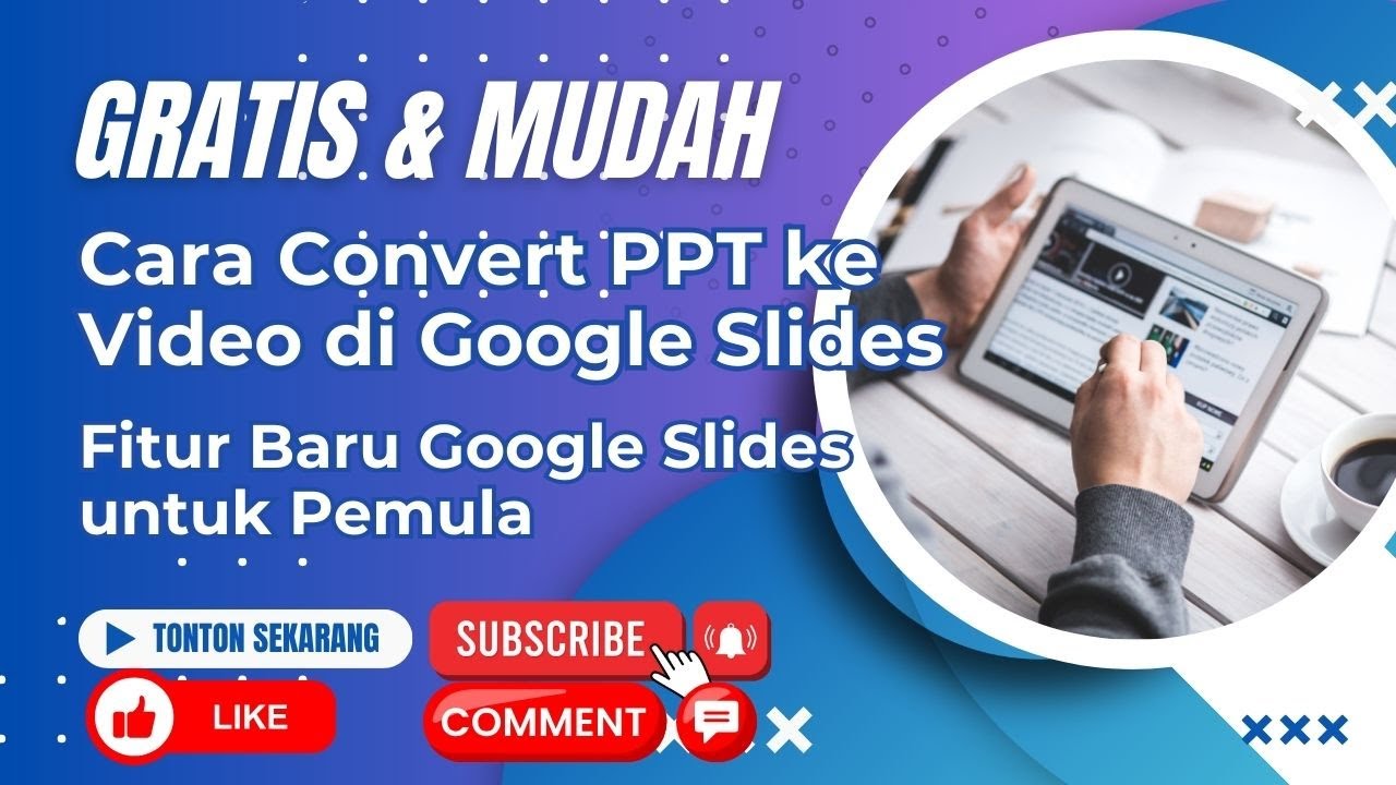 Easy and Free: How to Convert PPTX to Video - New Google Slides Feature! #video #pptx #slide